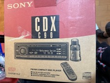 希少☆SONY CDX-C90 FM/AMコンパクトディスクプレーヤー Sony CDX-C90 Compact Disc Player for sale online | eBay