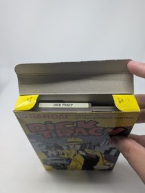 Dick Tracy NES (Nintendo Entertainment System, 1990) Game And Box, Tested