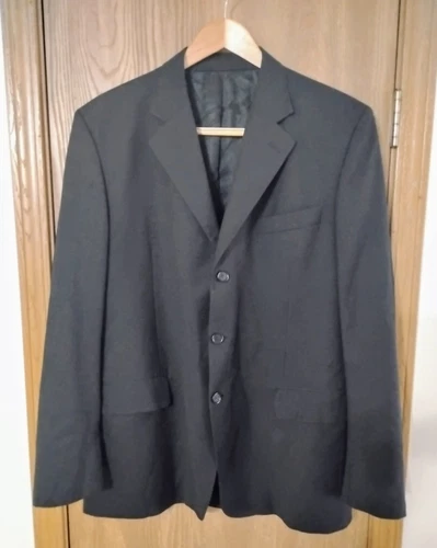 Blazer nero designer Christian Dior 42R