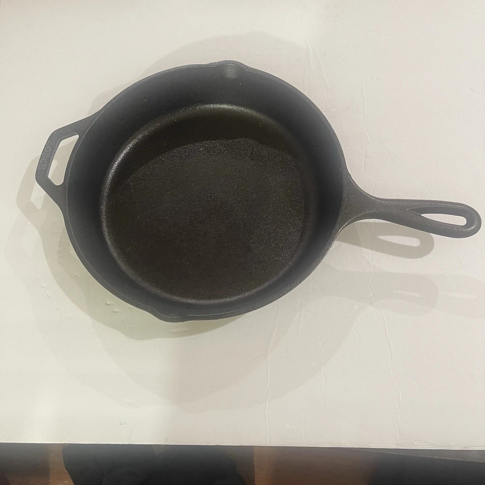 Vintage Lodge Cast Iron #9 Number Skillet Logo Made In USA