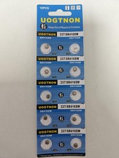337 SR416SW Watch Battery 1.5V Button Cell 10-Pack 