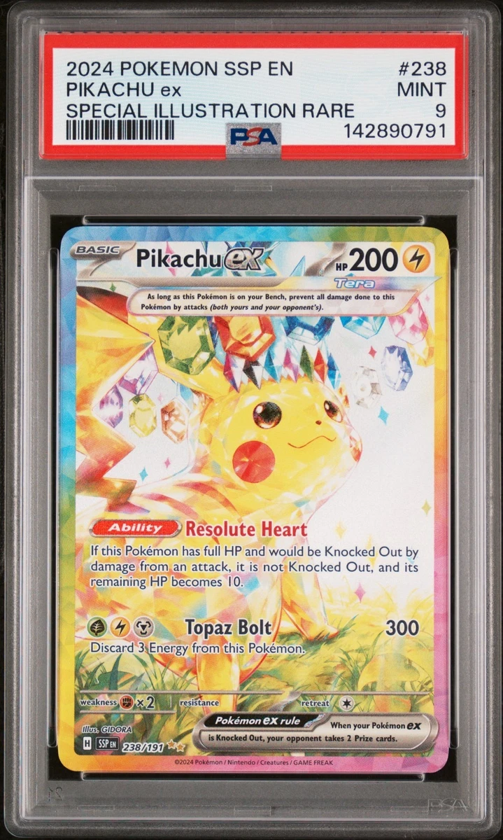 Pikachu Pokémon TCG Professional Sports Authenticator (PSA