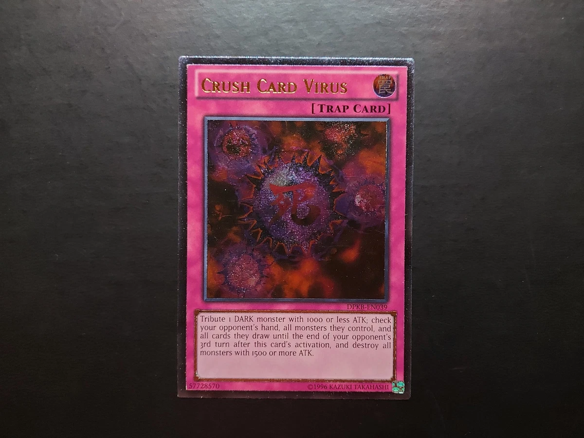Crush Card Virus Yu-Gi-Oh! TCG Ultimate Rare Individual Collectible Card  Game Cards | eBay