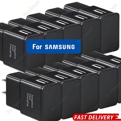 Lot Fast Charger USB Block Power Adapter Plug For Samsung S8 S9 S10 S20 21 22 23