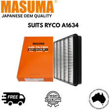 Masuma MFA-T006 Air Filter Suits Ryco A1634 Fits Toyota LandCruiser 4.5L