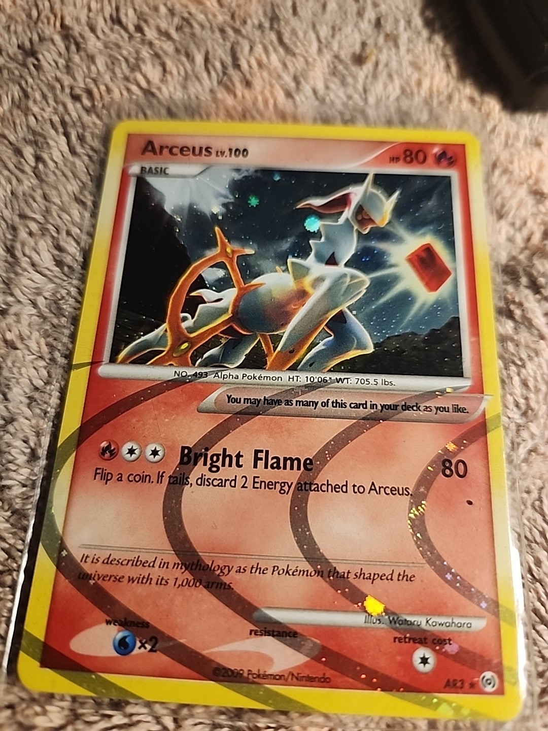 Arceus AR3 Arceus Holo