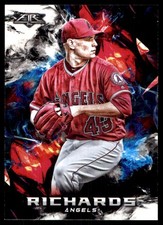 Garrett Richards 2018 Topps Fire #67 Angels MLB READ FREE SHIPPING AutographDen