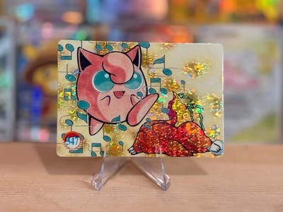 1999 Vintage Pocket Monsters Vending Prism - Jigglypuff ZzzZzz Charmander #347
