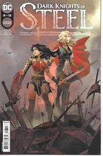 DARK KNIGHTS OF STEEL #8 DAN MORA COVER A DC COMICS 2022 BAGGED AND BOARDED