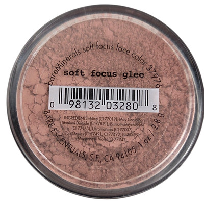 bareMinerals Soft Focus Glee Face Color Large Size .1oz / 2.8g Sealed Sifter New