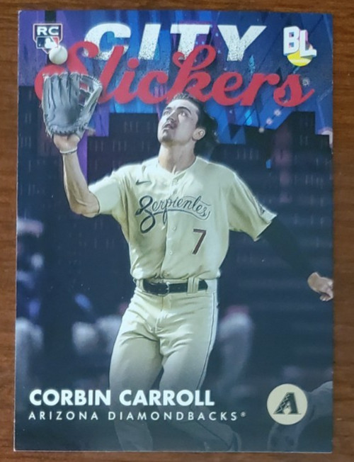 **CORBIN CARROLL** 2023 TOPPS BIG LEAGUE #CS-19 CITY SLICKERS RC!  DIAMONDBACKS!