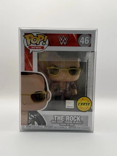 Funko Pop! WWE The Rock Chase Limited Edition Vinyl Figure #46