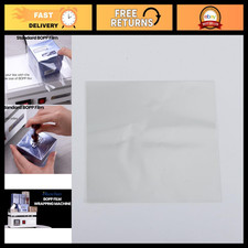 BOPP Cellophane Wrapping Film, 1,000 Pcs, 0.03mm Thick, 12"x8" Roll