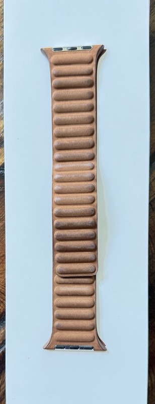 Original Apple Watch FineWoven Magnetic Link band 44mm 45MM 46MM 49MM Taupe SM