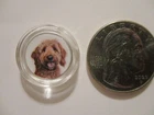 Goldendoodle Dog 1 Gram .999 Fine Silver Round