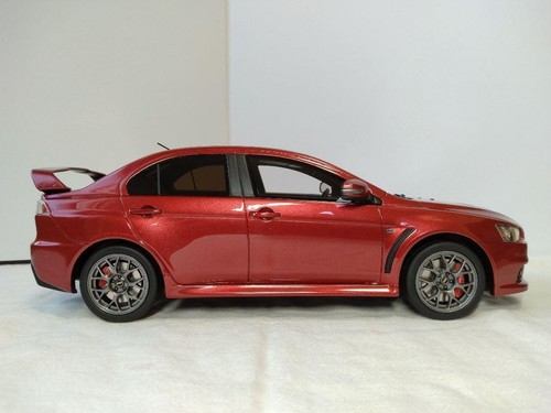Mitsubishi Lancer Evolution Final Version Red Kyosho 1/18 with box used japan SZ - Picture 4 of 6