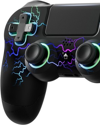 Wireless Controller Gaming Joystick Bluetooth PC PS4 Hall Effekt Vibration 10h