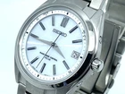 SEIKO Radio Wave Control Solar Men's Watch Titanium White Dial 7B24-0BH0