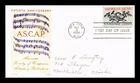 US COVER FIRST DAY OF ISSUE 50TH ANNIVERSARY AMERICAN MUSIC 1964 POSTAGE 5C