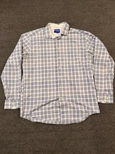 Egara Non-Iron Plaid Long Sleeve Button-Down Shirt 2XLT — listing 2