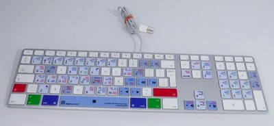 Apple Keyboard logickeyboard Tastatur für blackmagic daVinci Resolve QWERTY #7