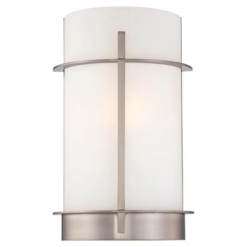 Minka Lavery 6460 1 Light 7.75"W Wall Sconce - Nickel - Picture 1 of 1