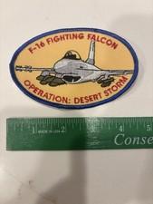 Toppa ricamata F-16 Fighting Falcon Operation Desert Storm