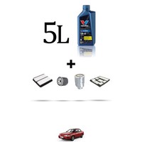 Hoffcar Wartungsset 4 Filter Und 5L ÖL FüR Toyota Corolla Viii 2.0 D 53KW
