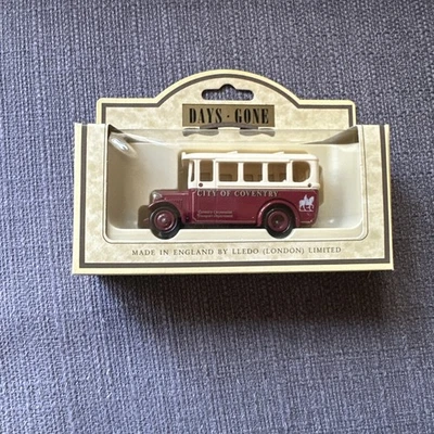 Lledo Diecast Model 1935 Dennis Single Deck Coach Bus City of Coventry DG10019 - Image 1 of 4