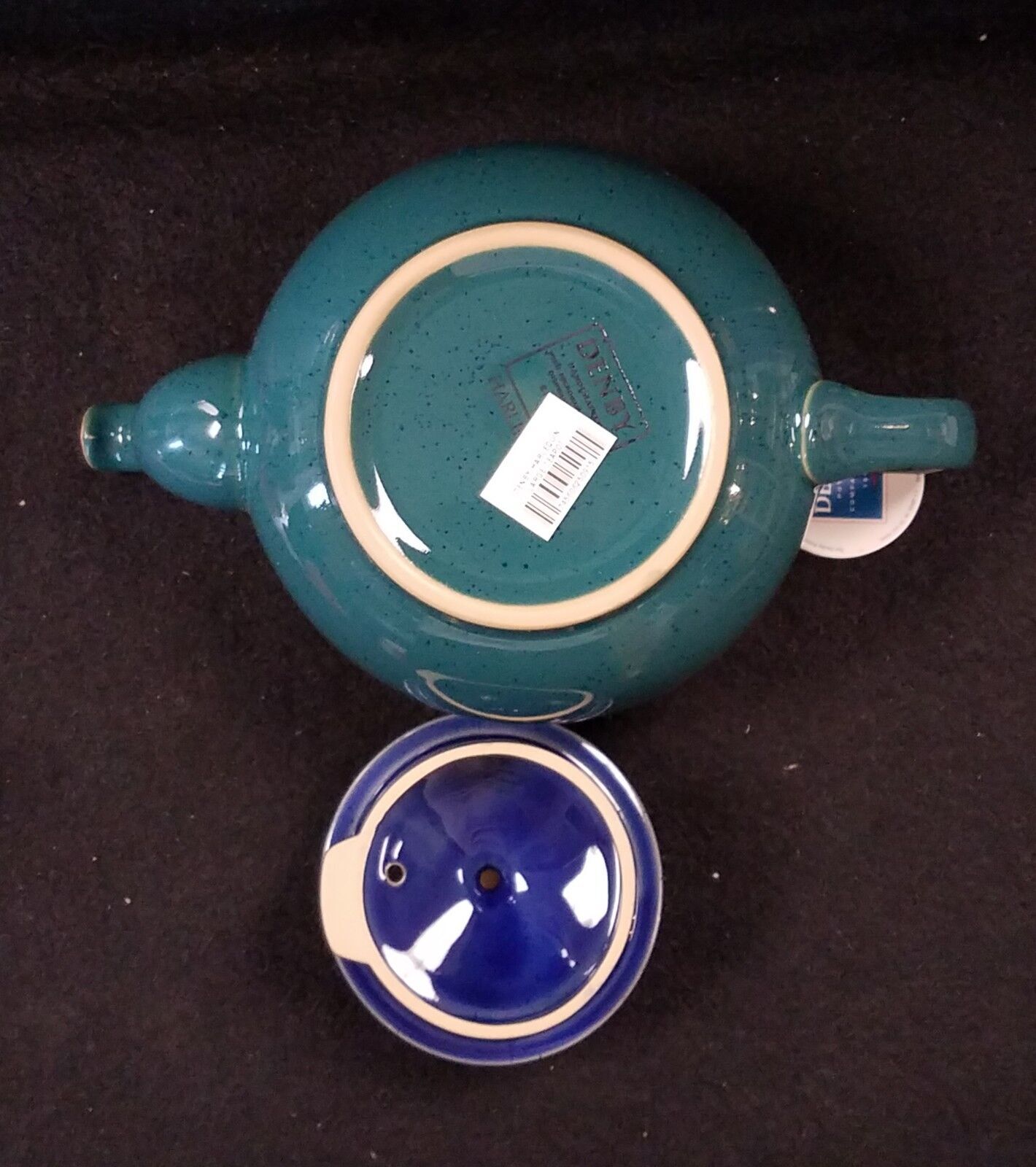 DENBY HARLEQUIN Teapot, Footed Mug ENGLAND eBay