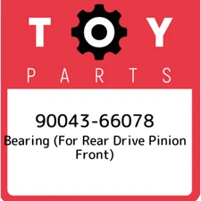 90043-66078 Toyota Bearing (for rear drive pinion front) 9004366078, New Genuine