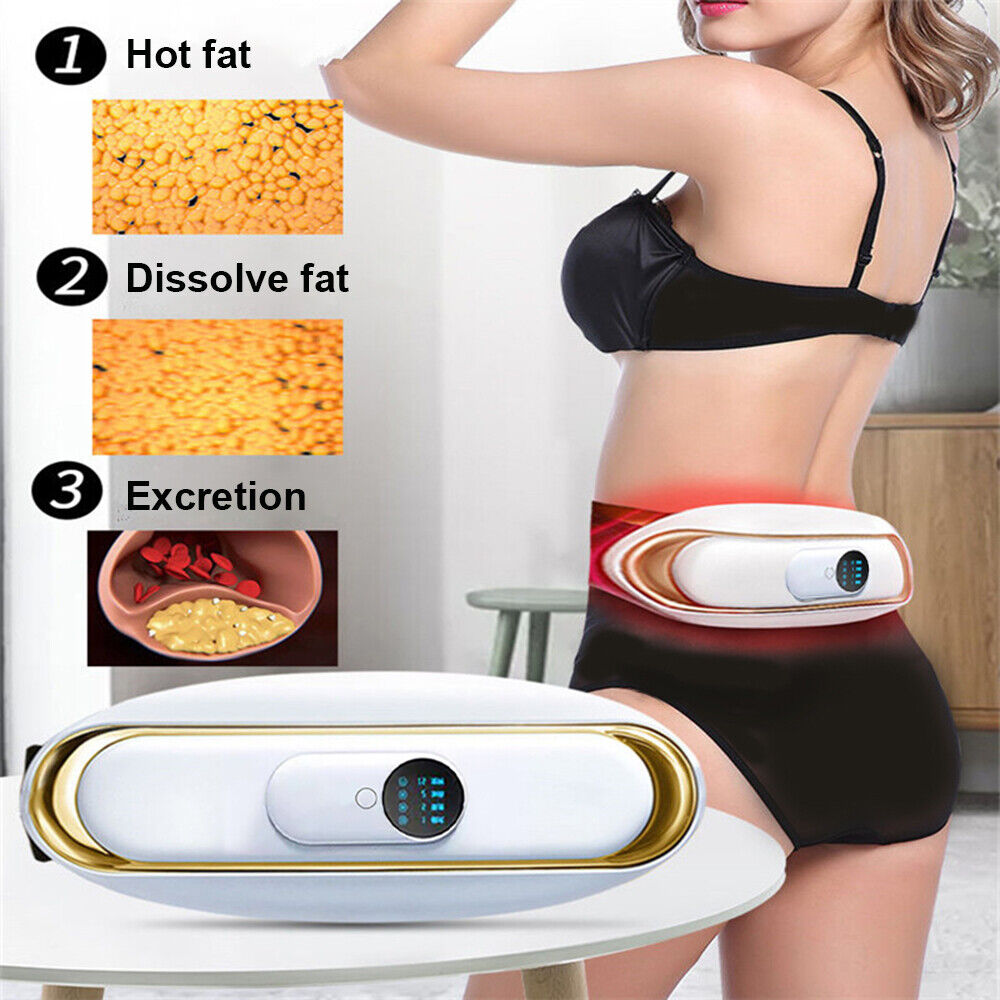 Electric Vibration Waist Massager Slimming Belt Weight Loss Body Arm Fat Remover eBay