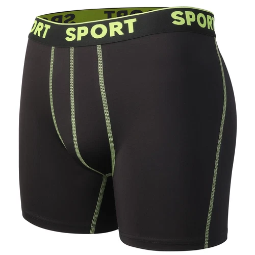 4PCS Bamboo Fibre Boxer Shorts Comfortable Breathable Long Leg Briefs For Men - Picture 12 of 28