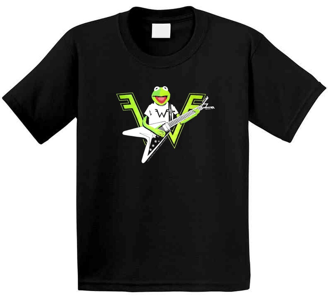 WEEZER Kermit the Frog カーミットTシャツ ヴィンテージ Vintage Weezer Kermit 02 T-shirt Size XL Knit in USA