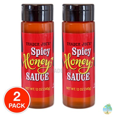 2x Trader Joe's Spicy Honey Sauce Hot Honey   So Good!
