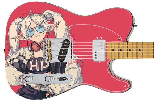 Guitar Skin Axe Wrap Re-skin Electric Bass Reface DIY Rocker Elf 1640 - Picture 9 of 17