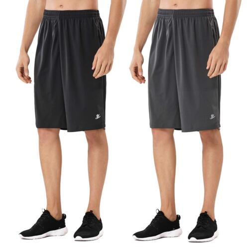 Men's Athletic Basketball Shorts 2-Pack Loose-Fit Performance Sports Workout ...
