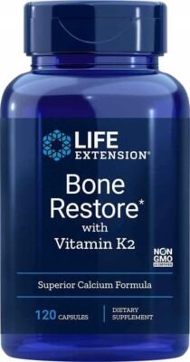 Life Extension Bone Restore Calcium 120 Kapseln