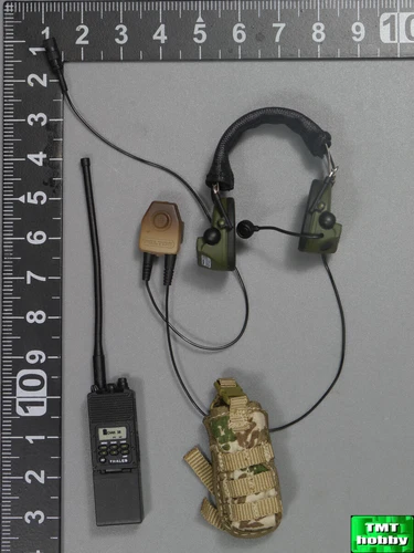 1:6 Scale Soldier Story SS104 German KSM VBSS - COMTEC II Headset w/ Radio