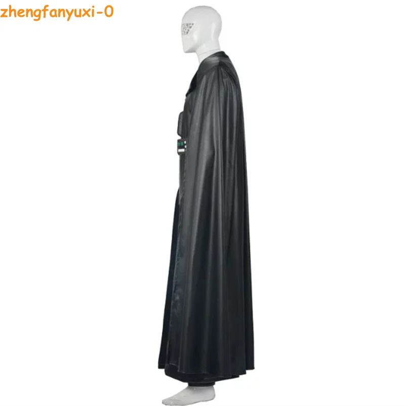 Star Wars Darth Vader Anakin Skywalker Cosplay Costume Men Black Outfit Full Set - Image 3 of 4