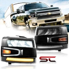 Vland LED Headlights 2007-2013 Chevy Silverado 1500 2500HD 3500HD 2008