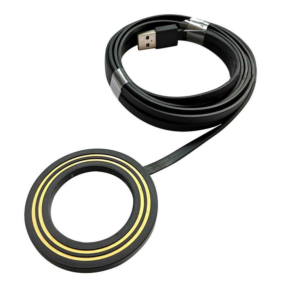 Wireless Camera Charging Ring Dock 10ft USB Cable Replace for Logitech Circle - Image 4 of 4