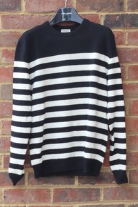 saint laurent striped sweater