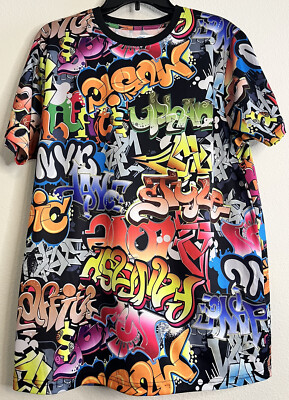 Fresh Prints of Bel Air Bright Graffiti T Shirt by Drill Clothing Fresh Prints of Bel Air Bright Graffiti T Shirt by Drill Clothing
