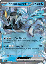 Pokemon TCG GCC Kyurem Nero ex SSP 048/191 Italiano EXC/NM  Surging Sparks FA