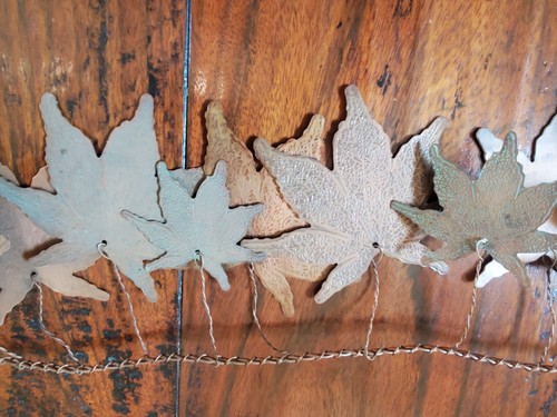 Pottery Barn Copper Patina Leaves - discontinued - Picture 4 of 13