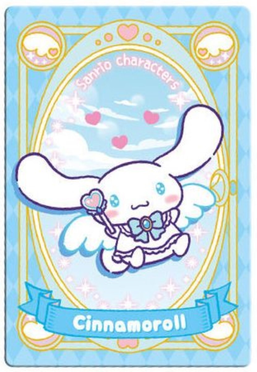 SANRIO CHARACTERS Trading Card W#7 No.17 Cinnamoroll BANDAI Japan