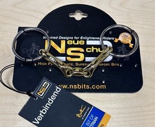 Neue Schule Salox Verbindend Bradoon Loose Ring Snaffle Bit 5" - 127/12mm