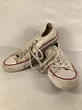Converse Chuck Taylor White Canvas All Star Low Tops Woman  s 7 Men  s 5
