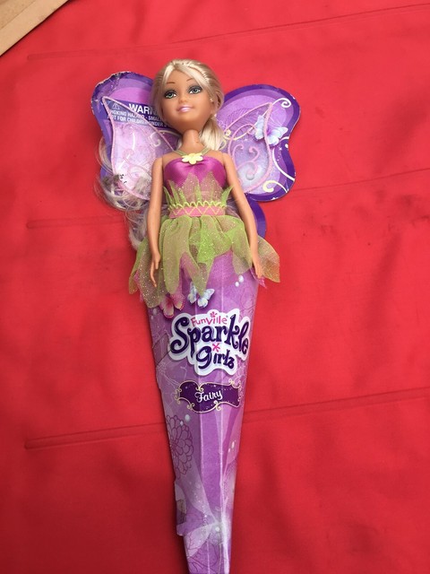 sparkle girlz fairy doll in cone